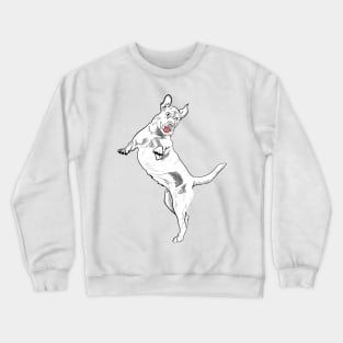 Marshall the White Labrador Retriever Crewneck Sweatshirt